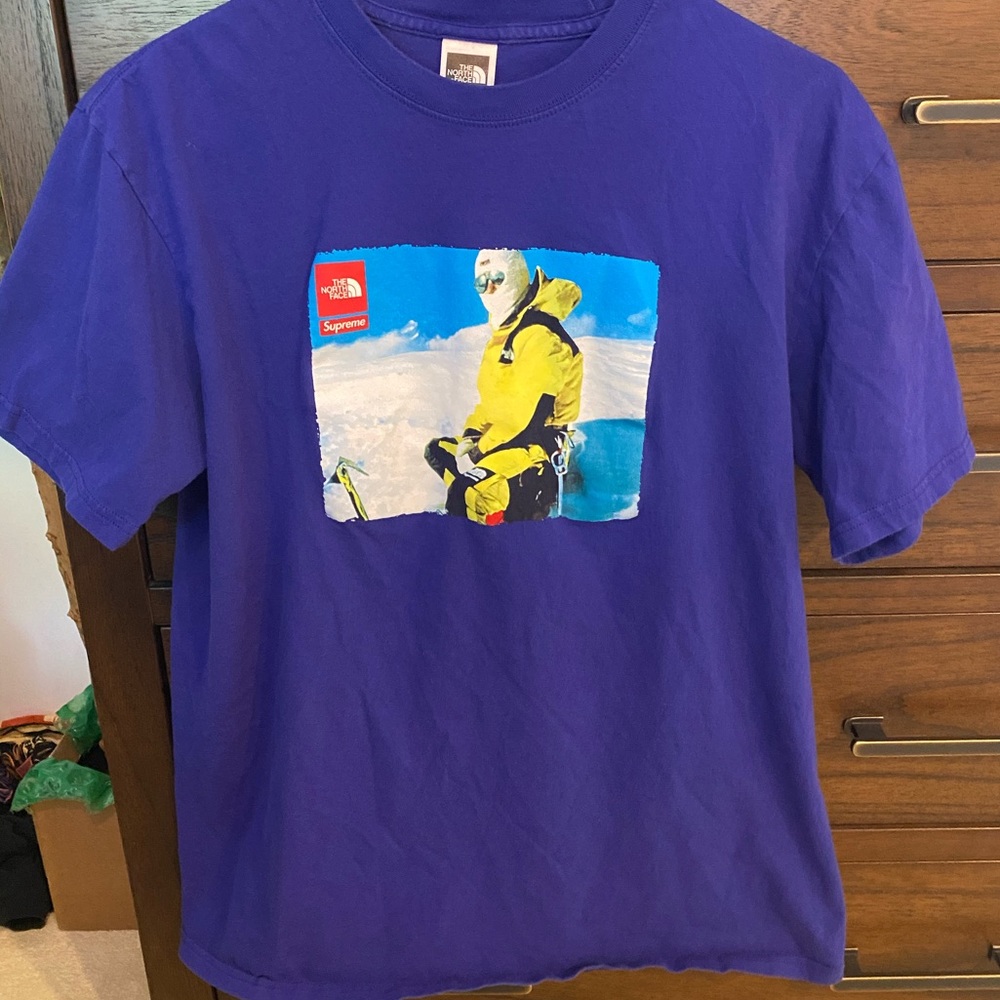 Supreme X North Face Photo Tee Royal